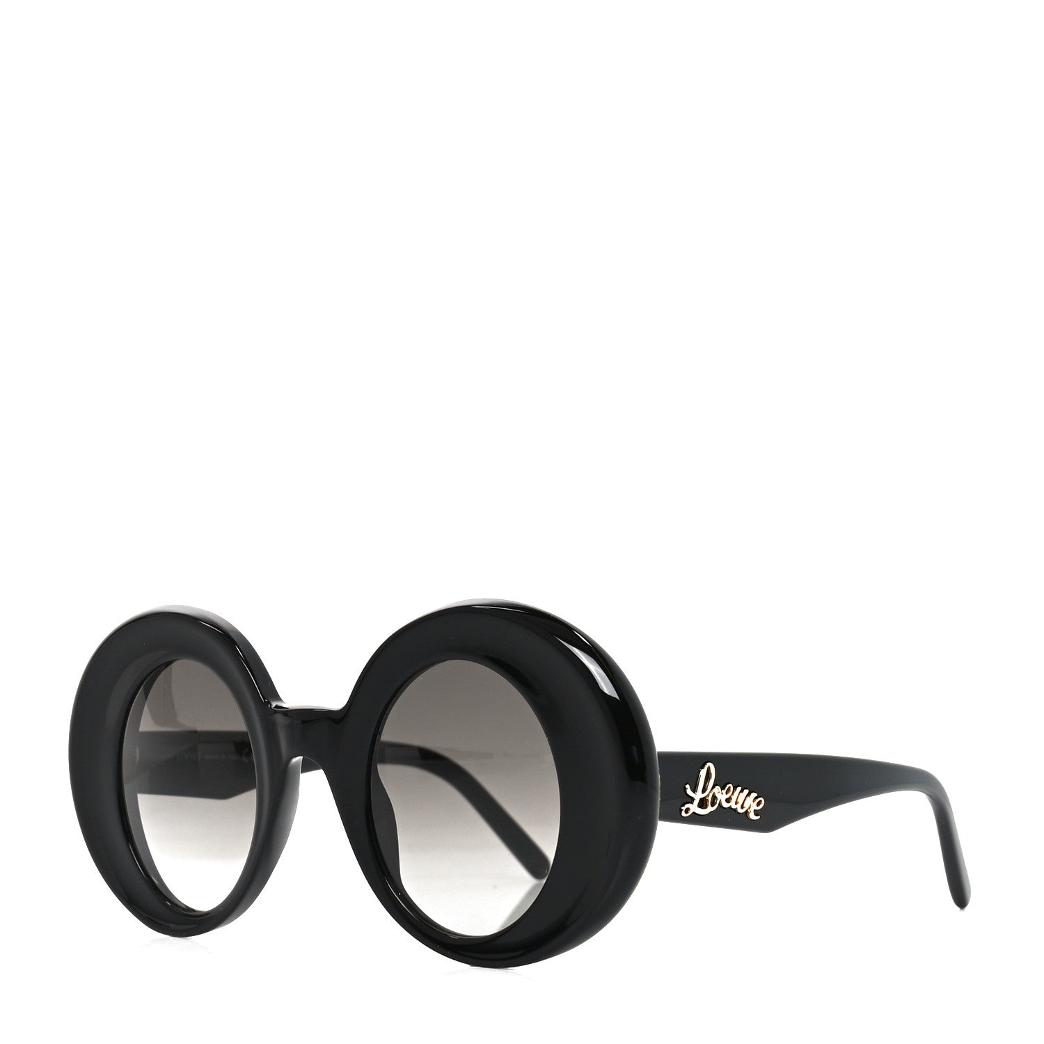 Loewe Acetate Round Sunglasses LW40089I Black 1 of 7
