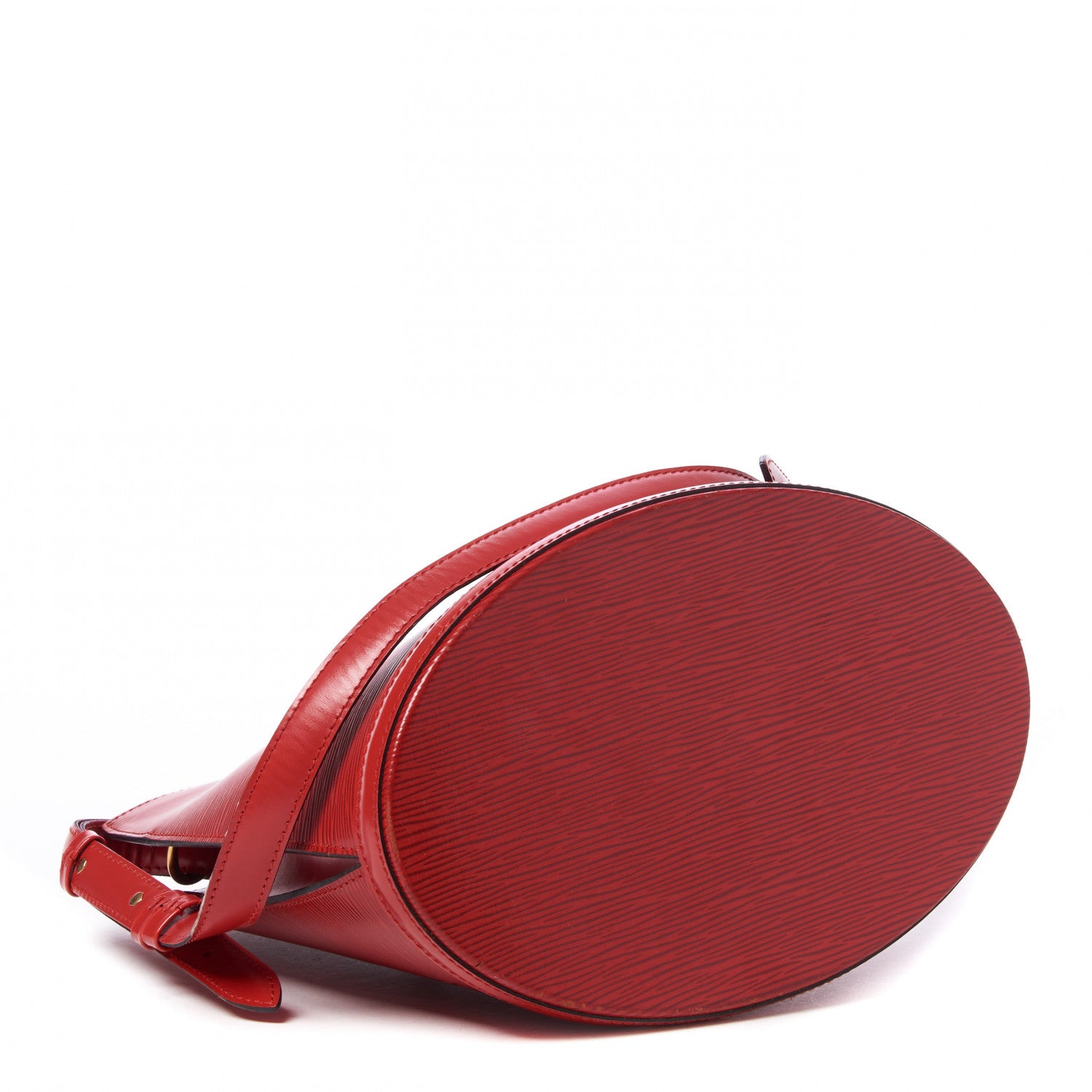 Louis Vuitton Epi Cluny Castillan Red 3 of 8