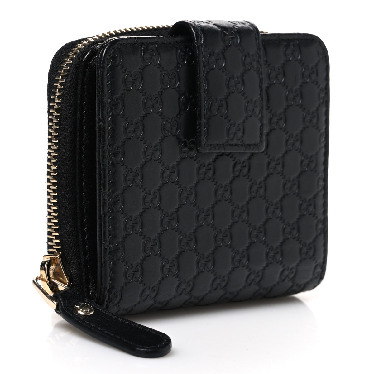 Gucci Microguccissima Compact Wallet Black 3 of 8