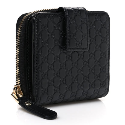 Gucci Microguccissima Compact Wallet Black 3 of 8