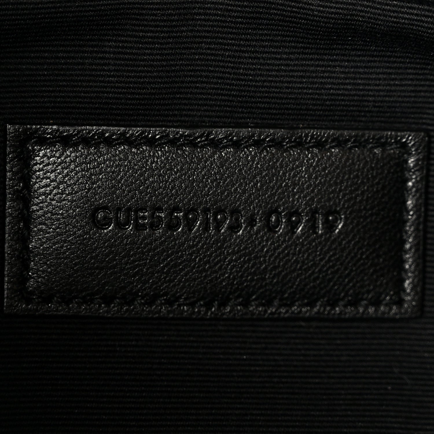 Saint Laurent Calfskin Matelasse Monogram Cassandre Tablet Pouch Black 7 of 9