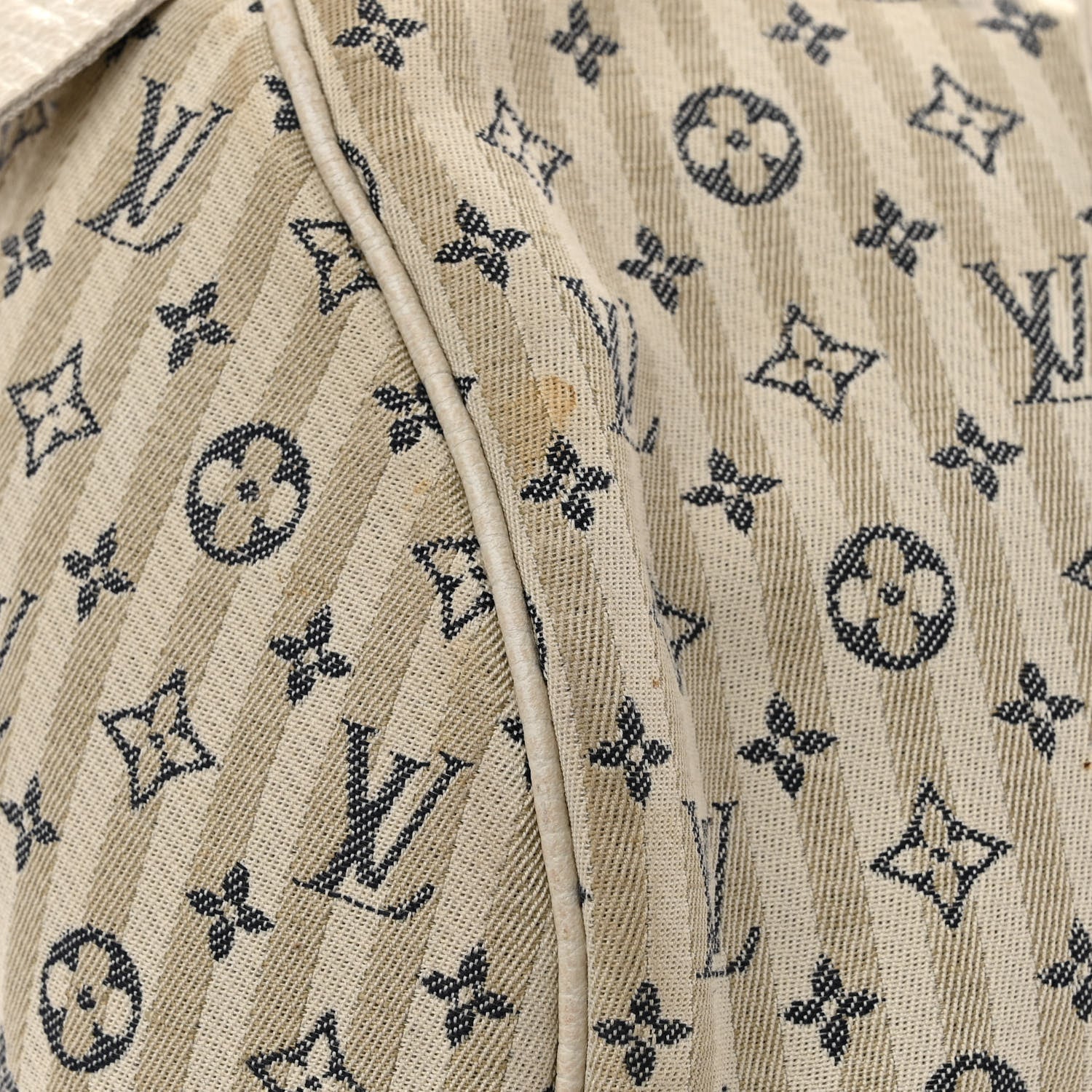 Louis Vuitton Mini Lin Croisette Speedy 30 Blue 14 of 15
