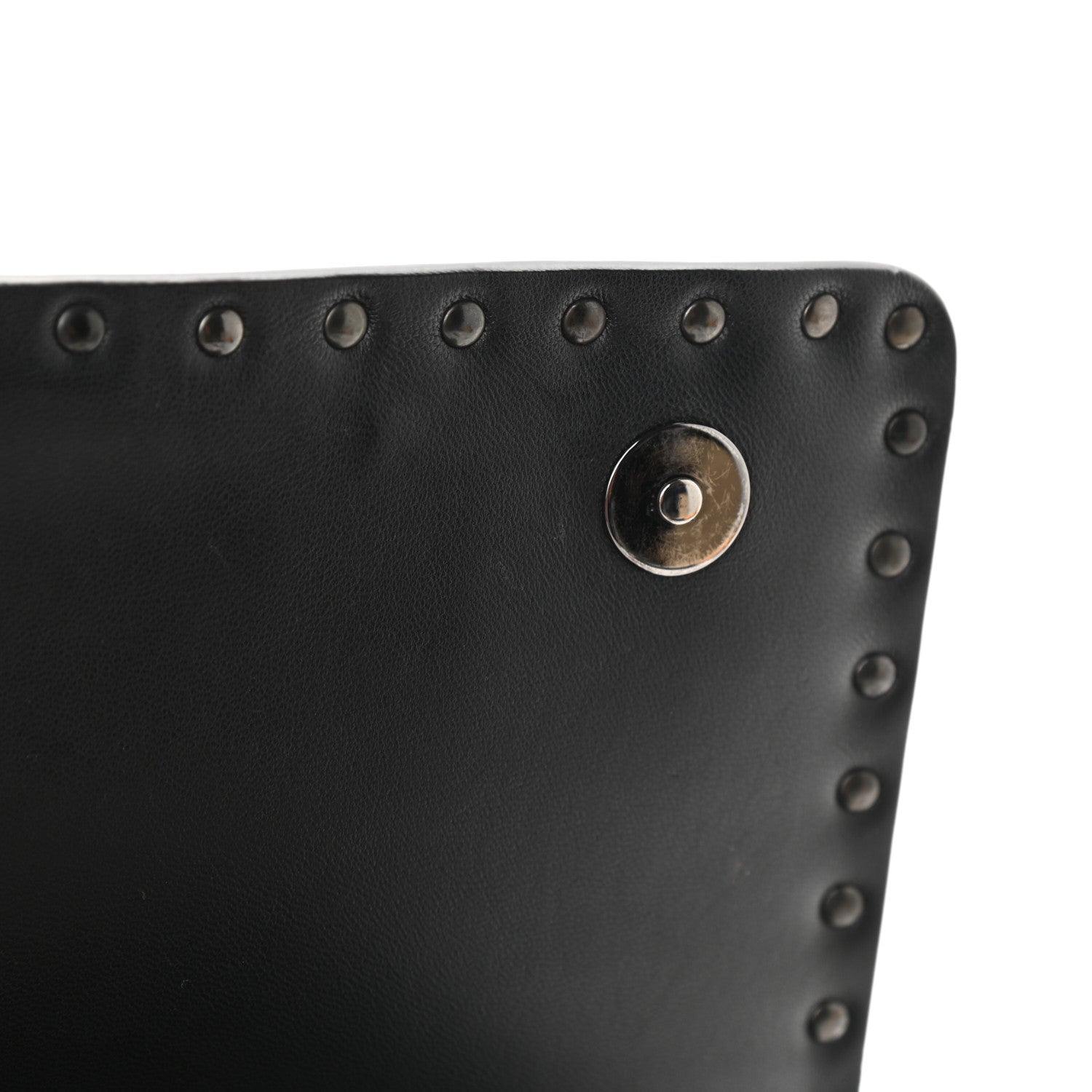 Valentino Garavani Vitello Rockstud All Over Va Va Voom Flap Bag Black 12 of 12
