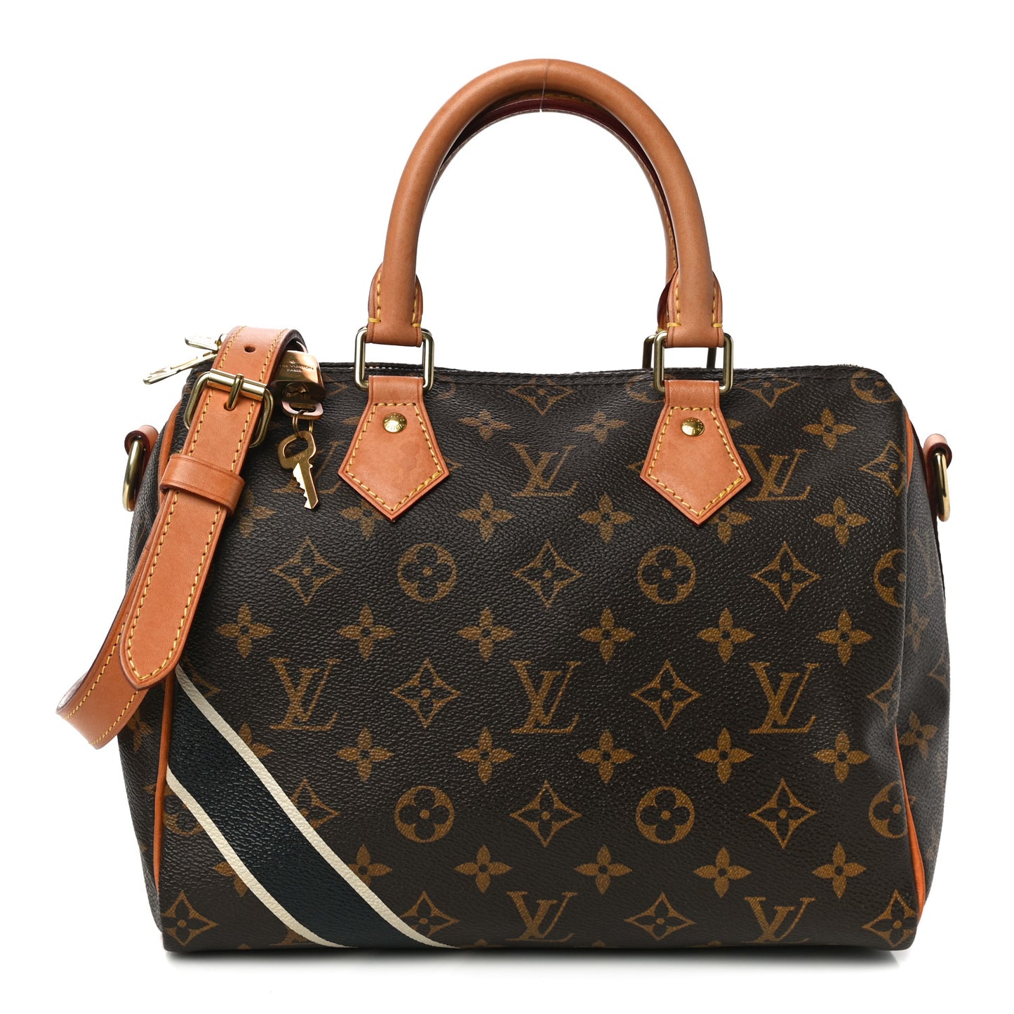 Monogram My LV Heritage Speedy Bandouliere 25 Black Ivory
