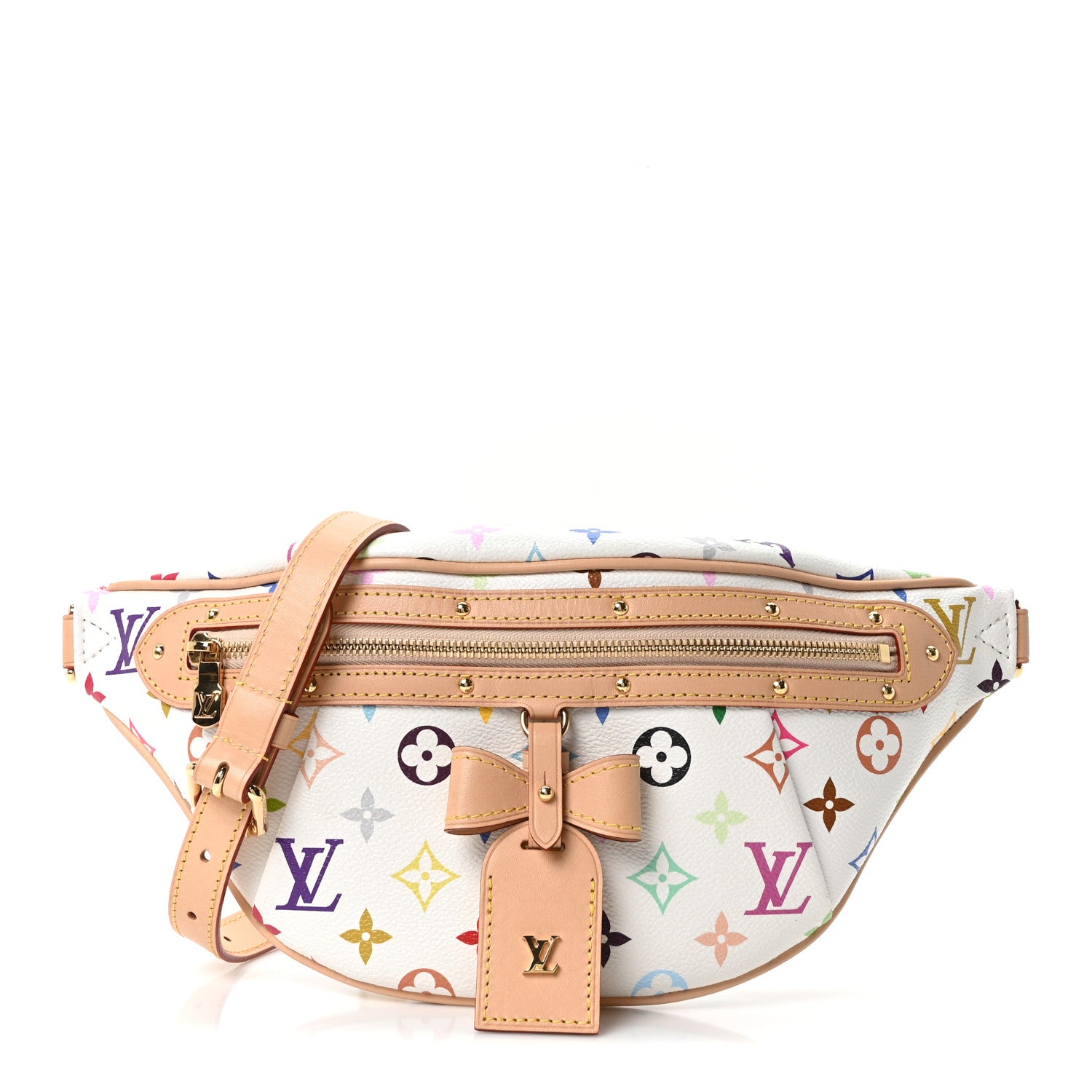 Louis Vuitton LV X TM Monogram Multicolor High Rise Bumbag White 1 of 9