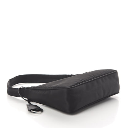 Prada Tessuto Nylon Mini Re-Edition 2000 Bag Black 3 of 8