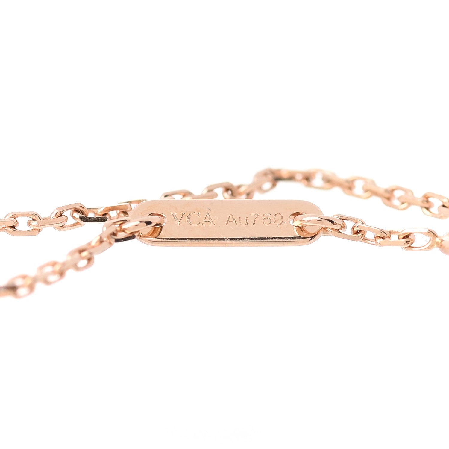 Van Cleef & Arpels 18K Rose Gold Sweet Alhambra Bracelet 4 of 7