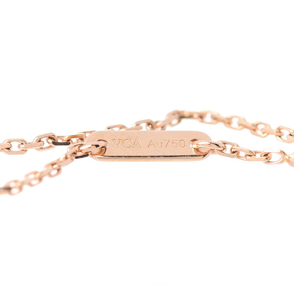 Van Cleef & Arpels 18K Rose Gold Sweet Alhambra Bracelet 4 of 7