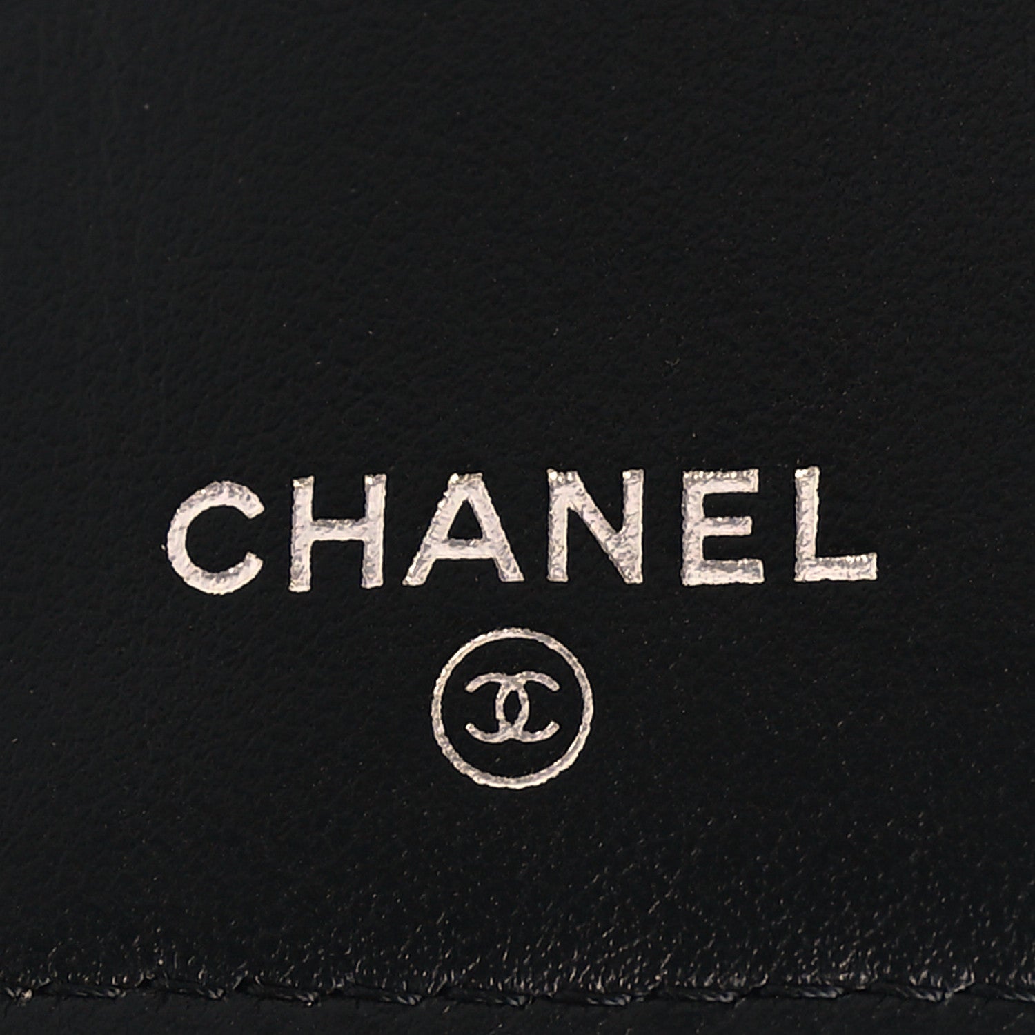 Chanel Caviar Chevron Quilted Medium Boy Flap Wallet Black 6 of 9