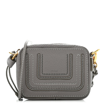 Chloe Calfskin Mini Marcie Crossbody Bag Cashmere Grey 1 of 10