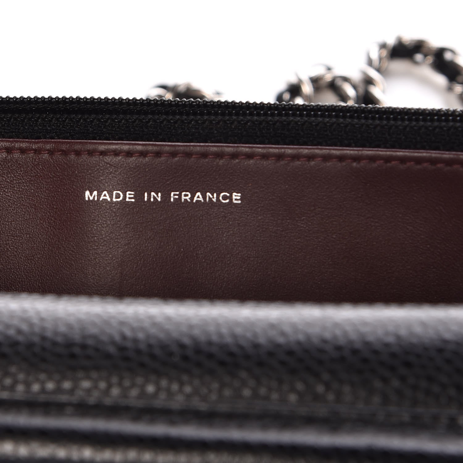 Chanel Caviar Quilted Wallet On Chain WOC Black 7 of 11