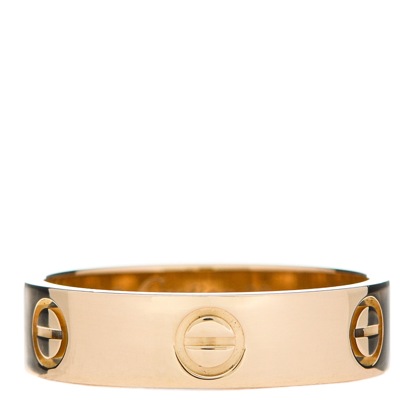 18K Yellow Gold 5.5mm LOVE Ring 60 9.25