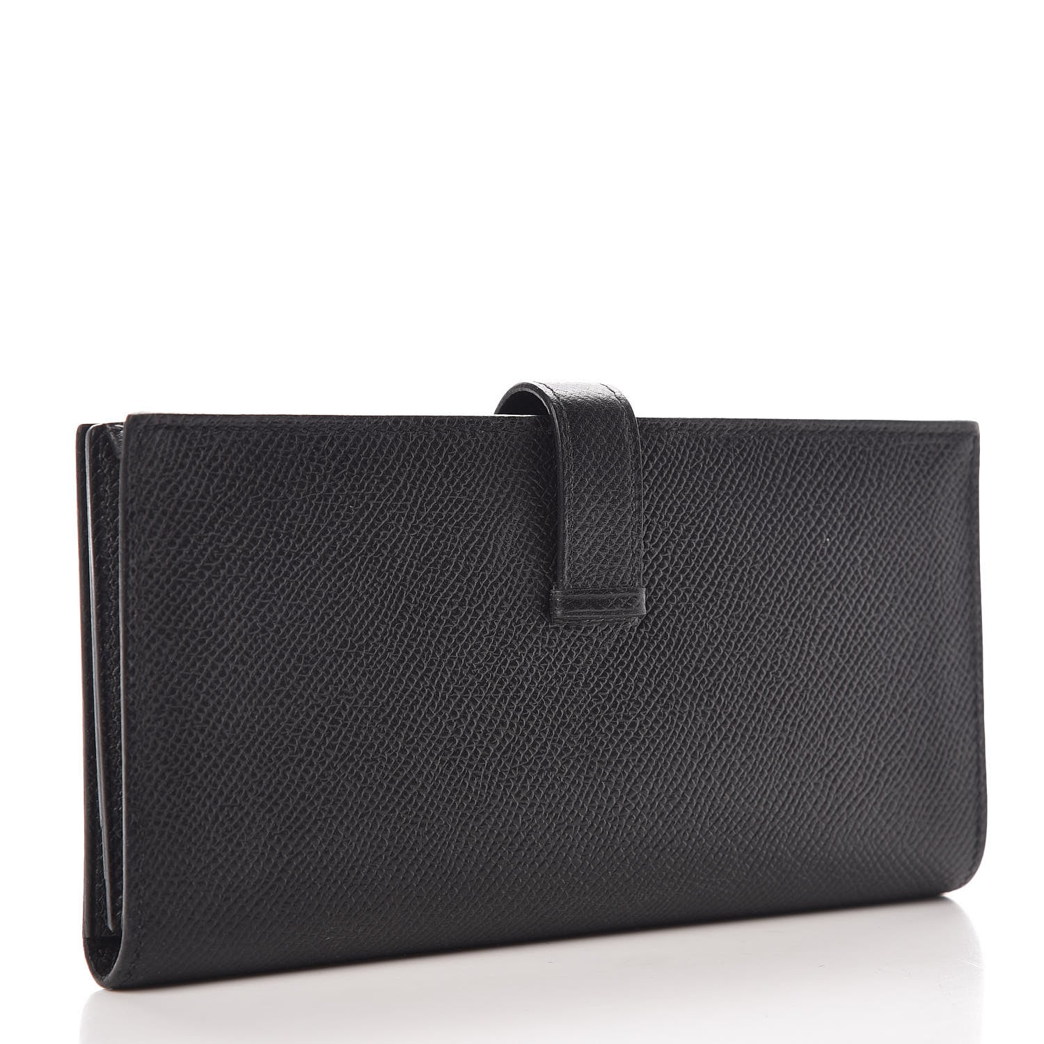 Hermes Epsom Bearn Gusset Wallet Black 4 of 9