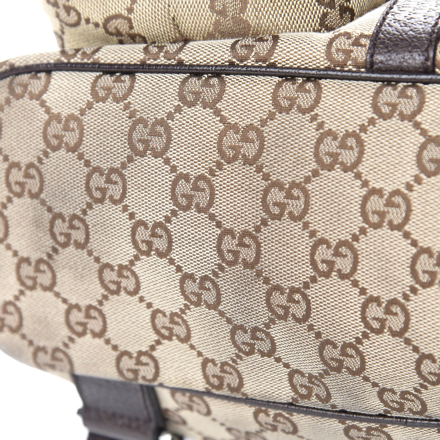 Monogram Backpack Dark Brown