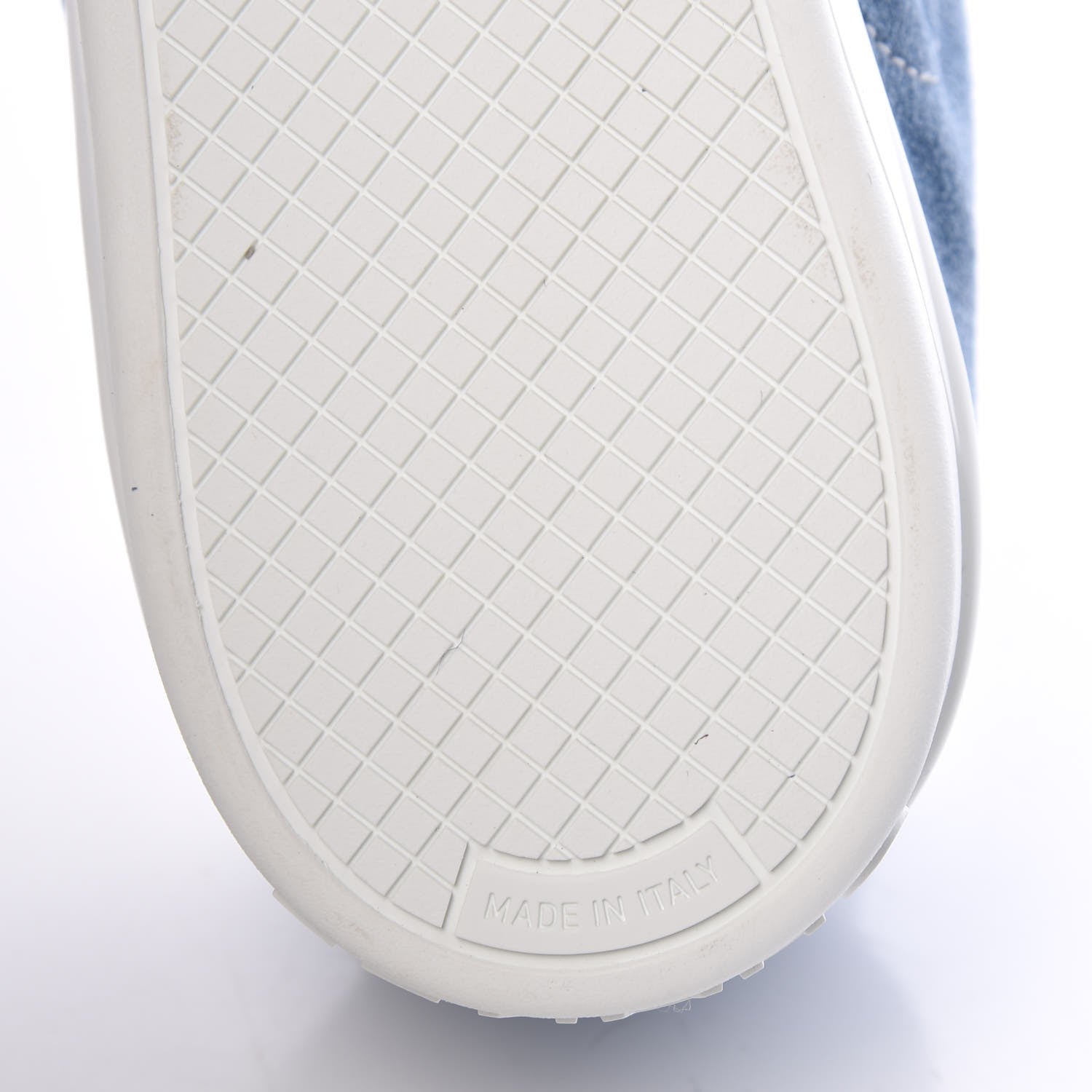 Chanel Suede Calfskin Sneakers 41 Sky Blue 6 of 13