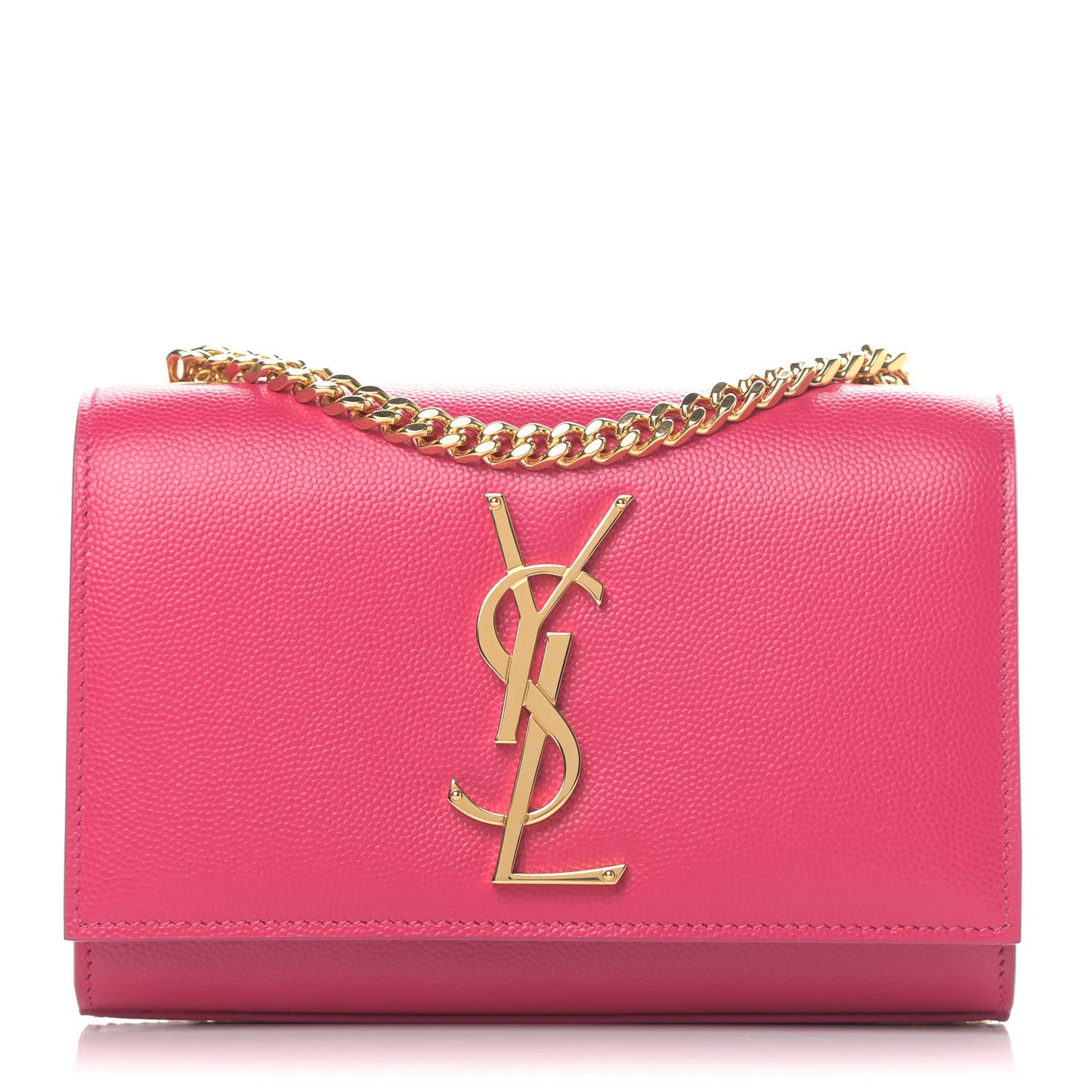Grain De Poudre Small Monogram Kate Satchel Bubblegum