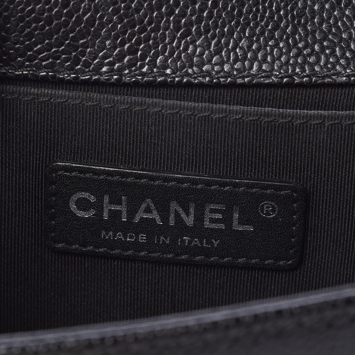 Chanel Caviar Quilted Small Boy Flap Black 6 of 10