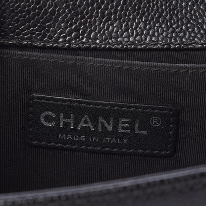 Chanel Caviar Quilted Small Boy Flap Black 6 of 10