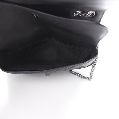 Chanel Lambskin Quilted Large Natural CC Flap Black 5 of 10