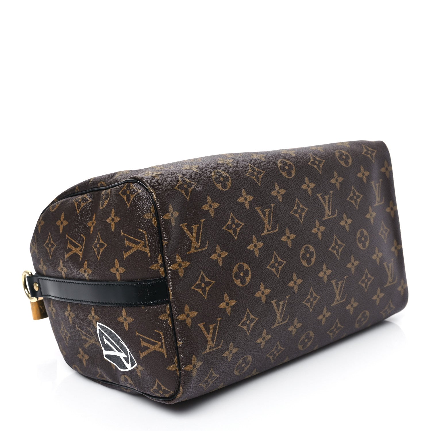 Louis Vuitton Monogram My World Tour Speedy Bandouliere 30 Black 4 of 10