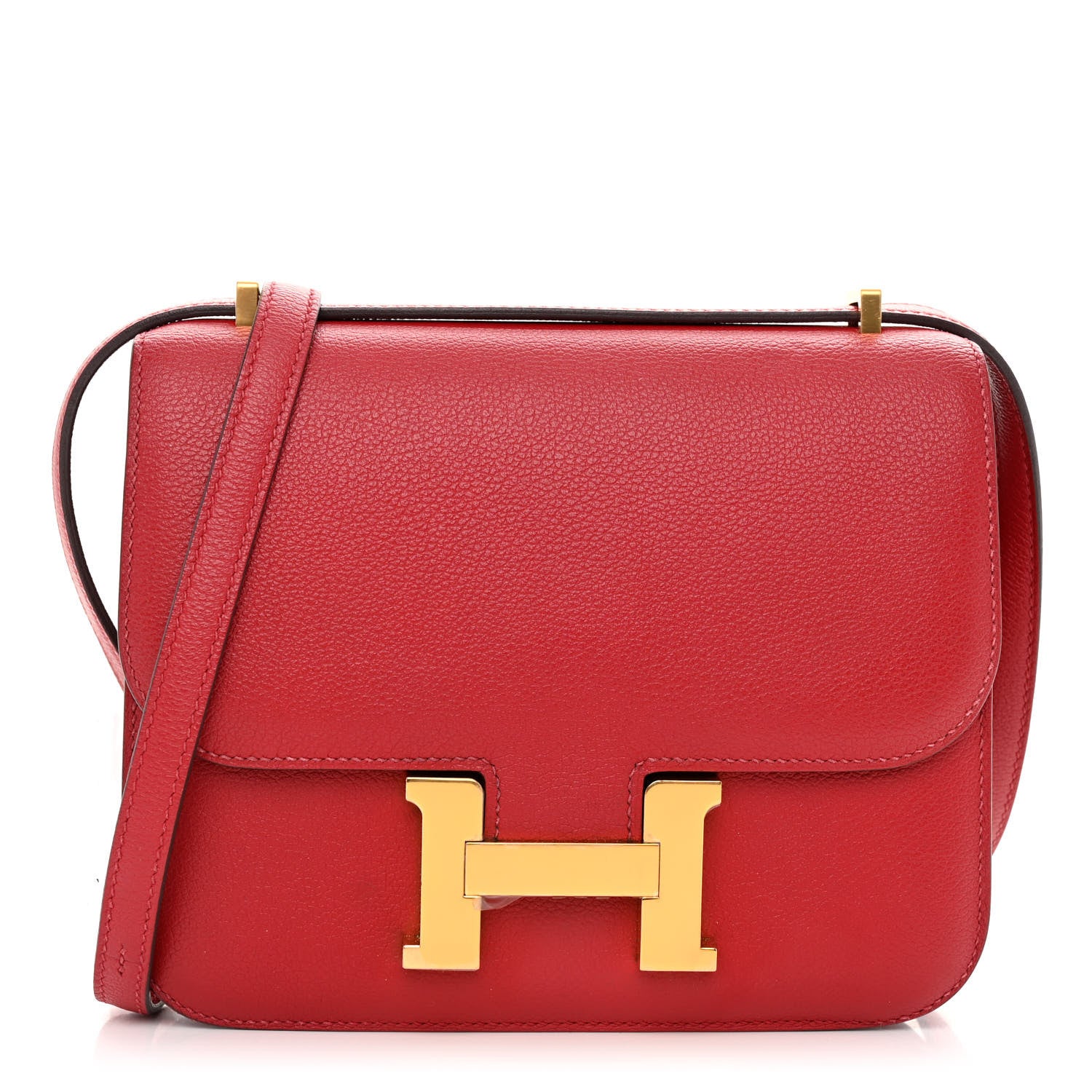Hermes Evercolor Constance 18 Rouge Grenat 1 of 11