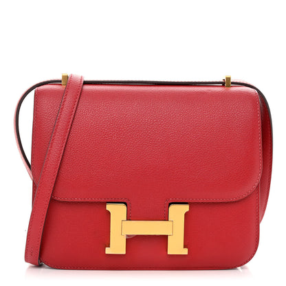 Hermes Evercolor Constance 18 Rouge Grenat 1 of 11