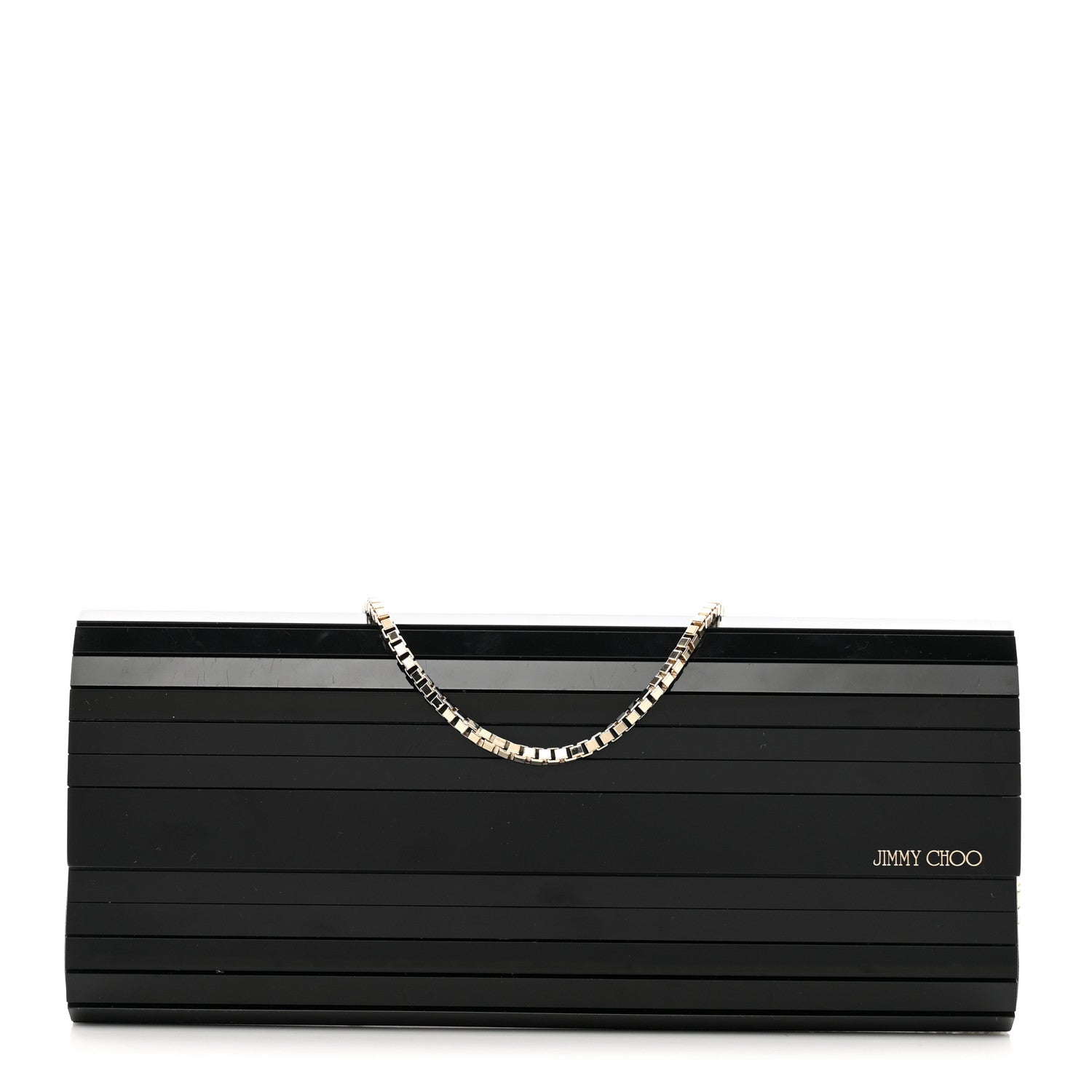 Jimmy Choo Acrylic Sweetie Clutch Black 1 of 8