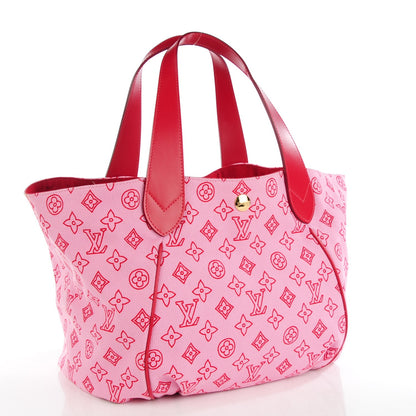 Louis Vuitton Canvas Cabas Ipanema PM Pink 4 of 8