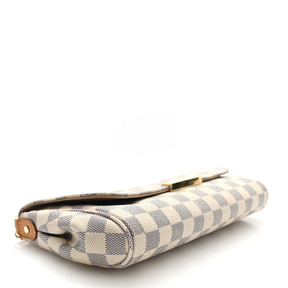 Louis Vuitton Damier Azur Favorite MM 4 of 10