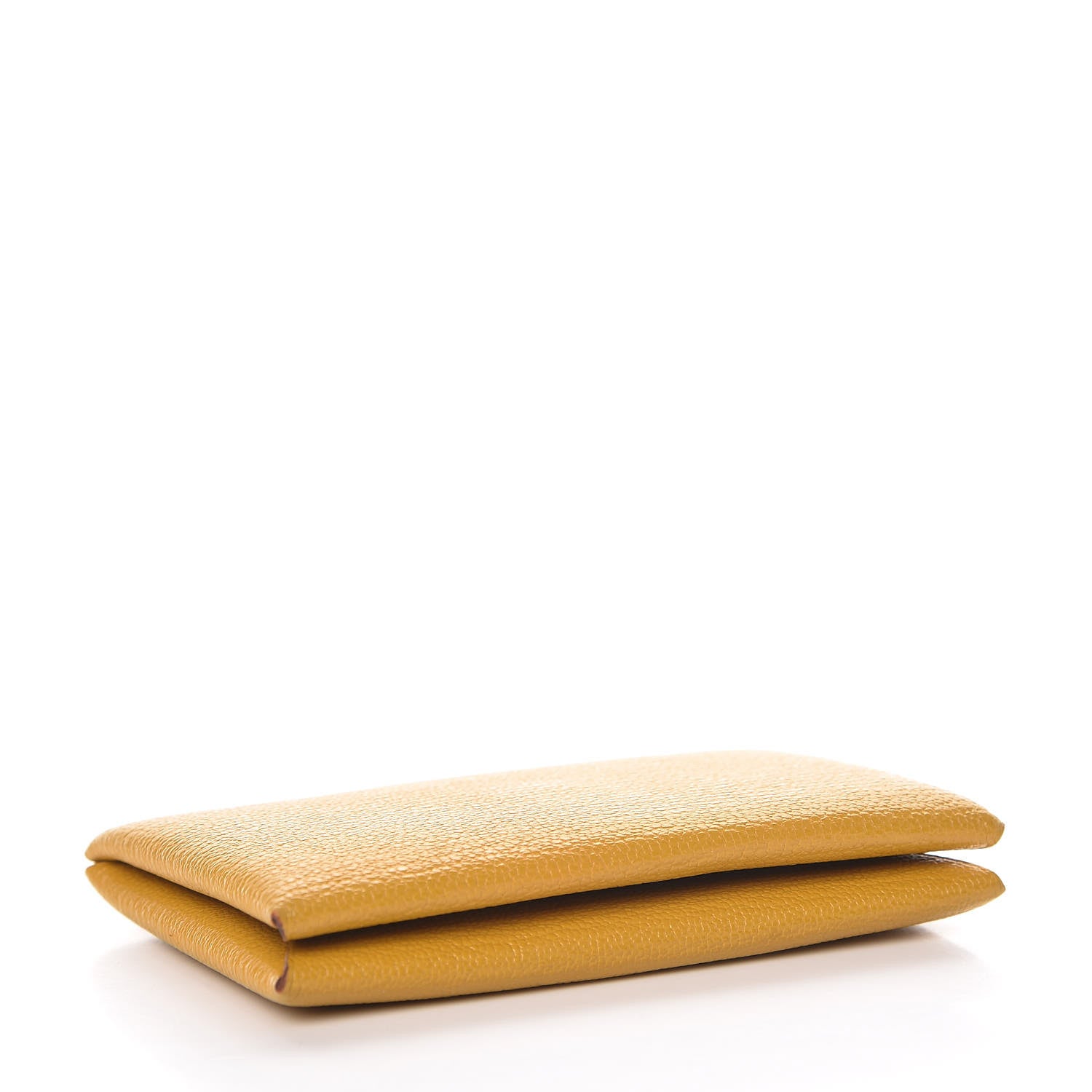 Hermes Chevre Mysore Calvi Card Case Jaune Ambre 4 of 8