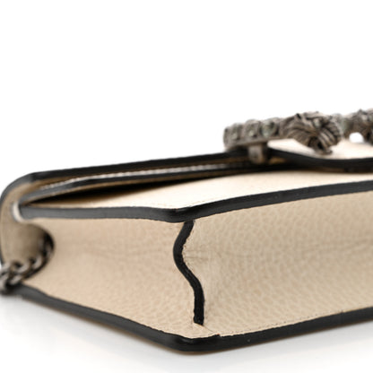 Gucci Dollar Calfskin Crystal Super Mini Dionysus Shoulder Bag Mystic White Black Diamond 9 of 10