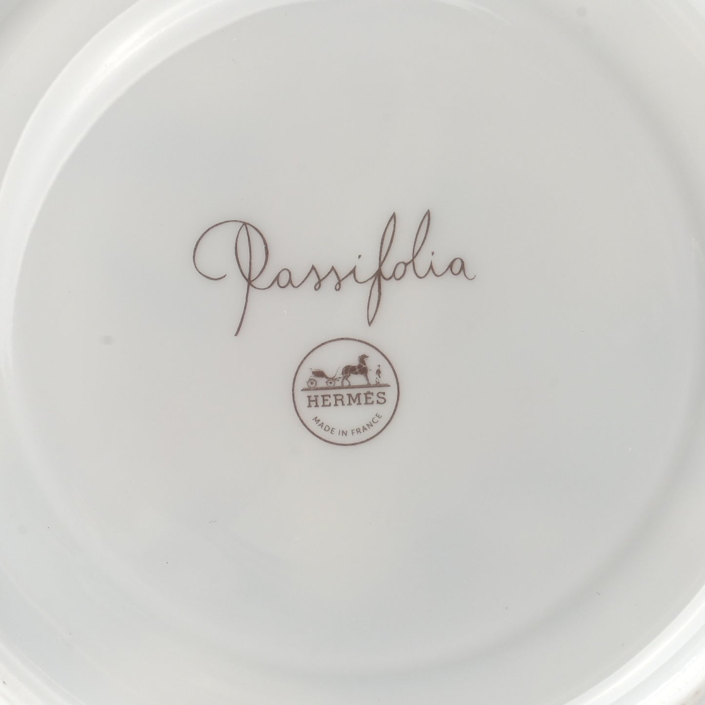 Porcelain Passifolia Tea Cup And Saucer Set Of 2