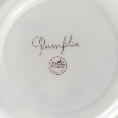 Hermes Porcelain Passifolia Tea Cup And Saucer Set Of 2 9 of 11