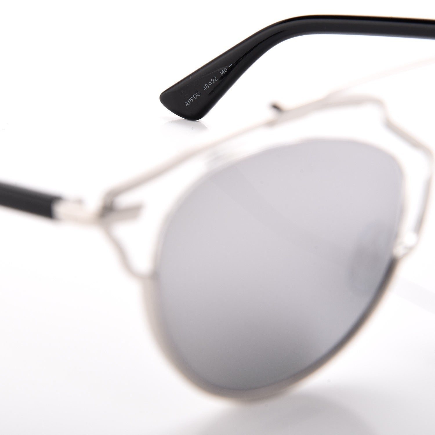 Christian Dior Mirrored So Real Sunglasses Silver 6 of 9