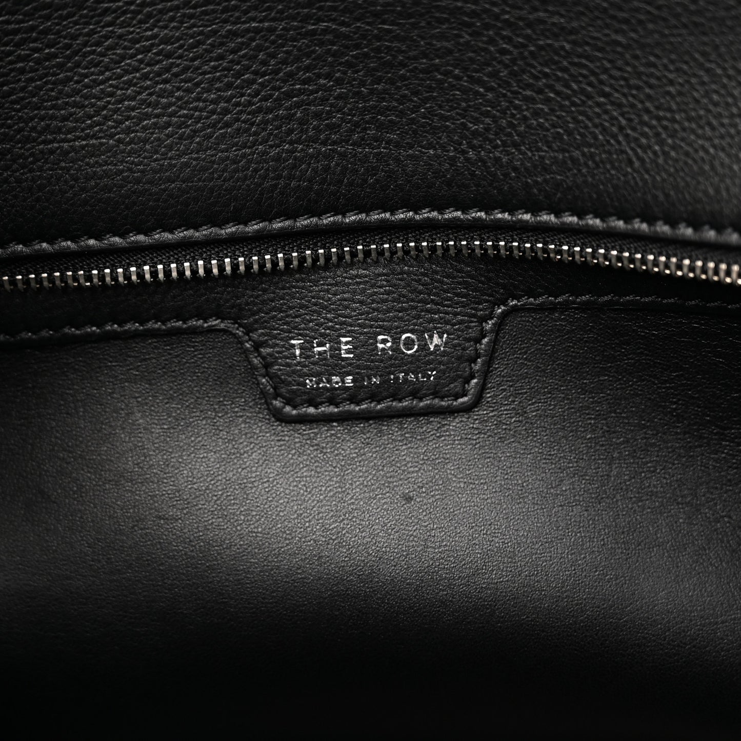 Grained Calfskin Terrasse Bag Black