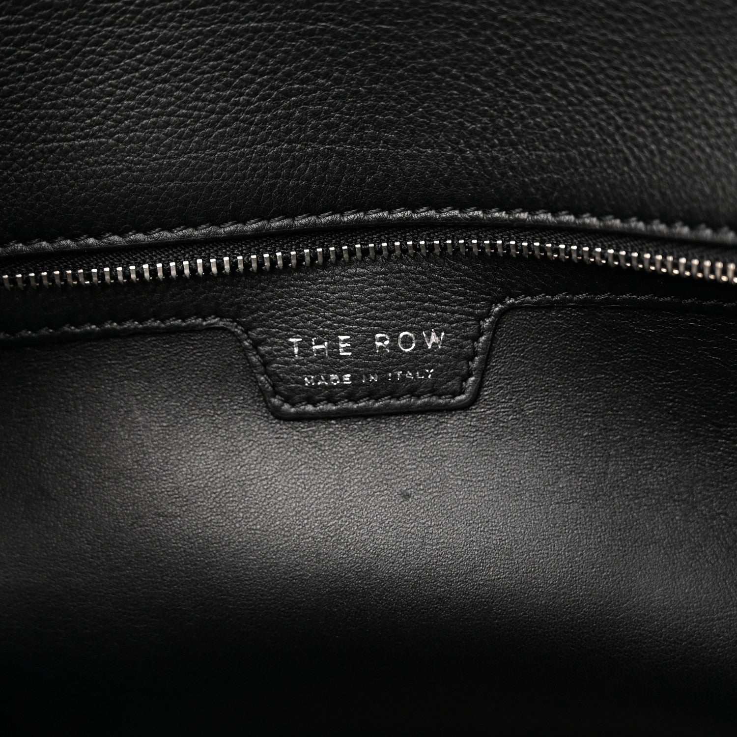The Row Grained Calfskin Terrasse Bag Black 5 of 9