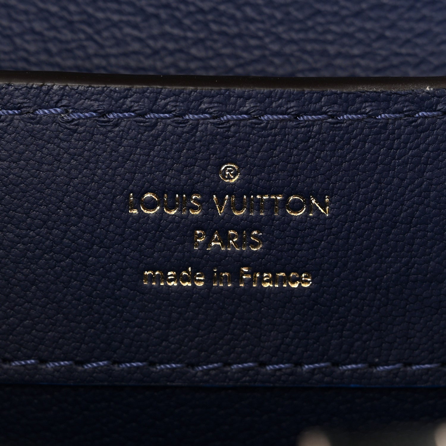 Louis Vuitton Taurillon Crocodile Capucines Mini White Bleu Santorin 6 of 10