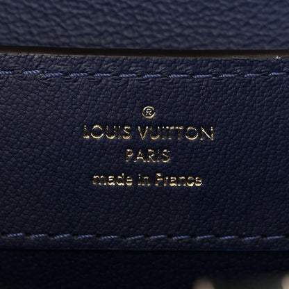 Louis Vuitton Taurillon Crocodile Capucines Mini White Bleu Santorin 6 of 10
