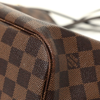 Louis Vuitton Damier Ebene Neo Neverfull MM Rose Ballerine 31 of 31