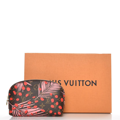 Louis Vuitton Monogram Jungle Dots Cosmetic Pouch Sugar Pink Poppy 7 of 7