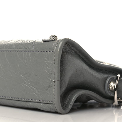 Balenciaga Agneau Giant 12 Silver Hardware Mini City Gris Haussmannien 9 of 9