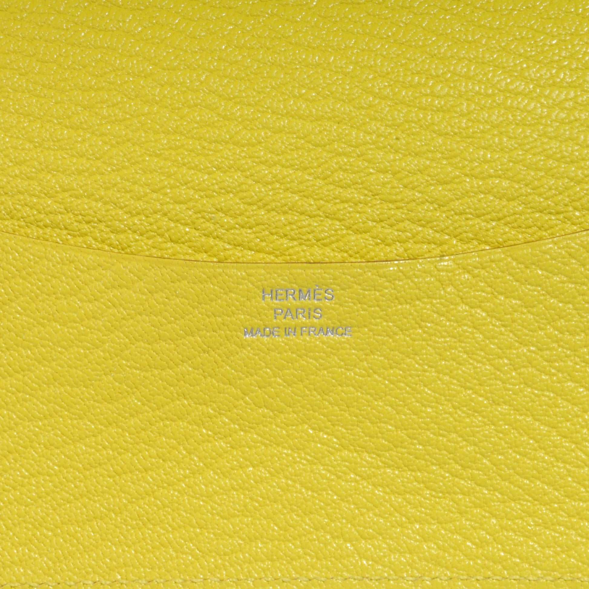 Hermes Chevre Mysore Agenda GM Cover Rose Confetti Soufre 7 of 8