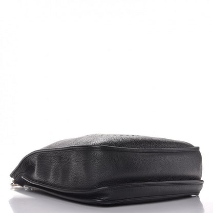 Hermes Taurillon Clemence Evelyne III GM Black 17 of 19