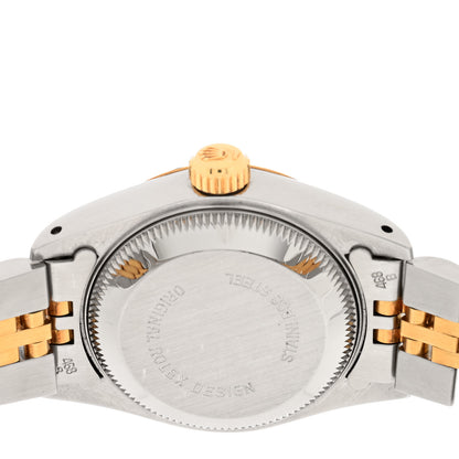 Rolex Stainless Steel 18K Yellow Gold 26mm Oyster Perpetual Datejust Watch Champagne 69173 4 of 4