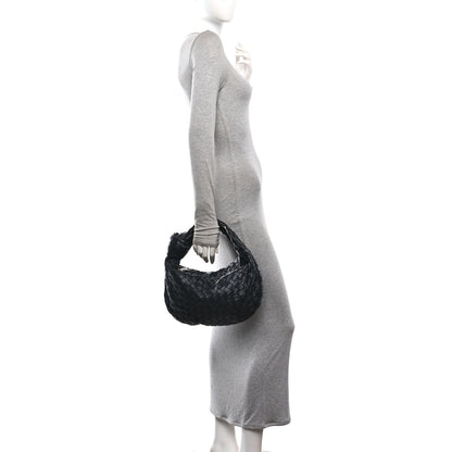 Bottega Veneta Nappa Intrecciato Teen Jodie Hobo Black 2 of 10