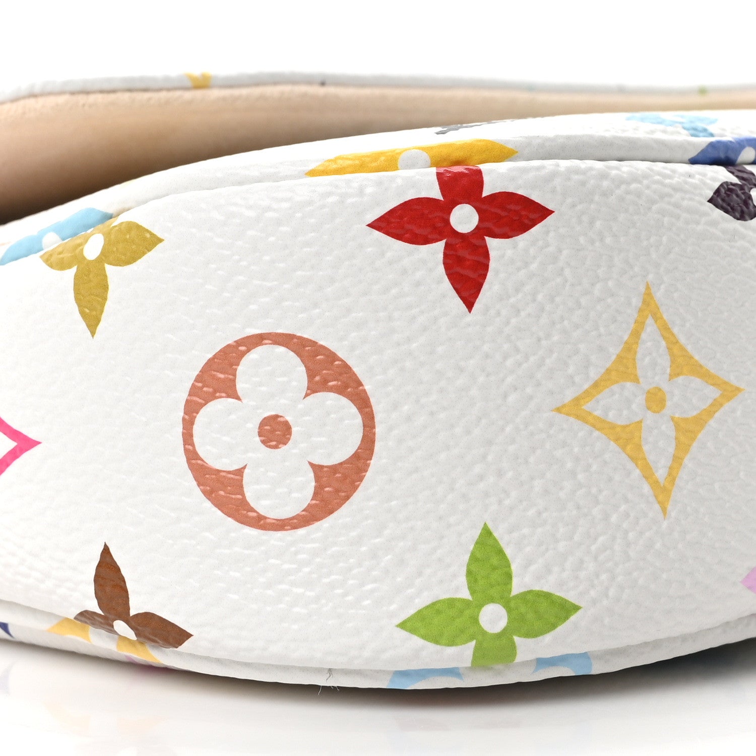 Louis Vuitton LV X TM Monogram Multicolor Ivy Wallet On Chain White 7 of 9