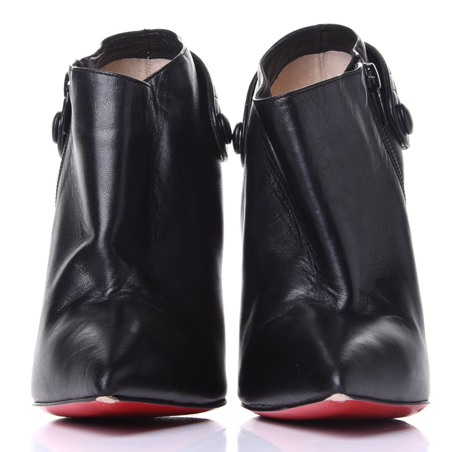 Christian Louboutin Nappa Huguette 120 Ankle Boots 39 Black 2 of 10