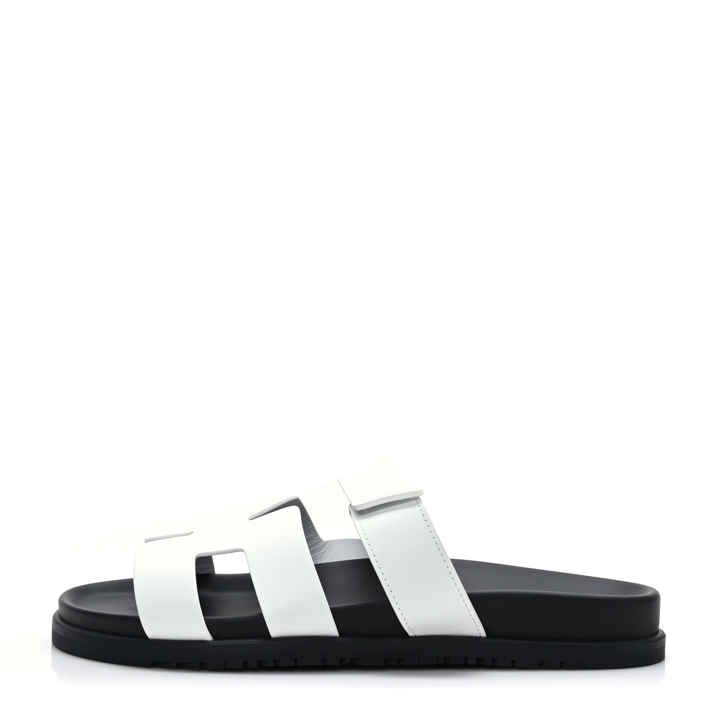 Calfskin Womens Chypre Sandals 41 White