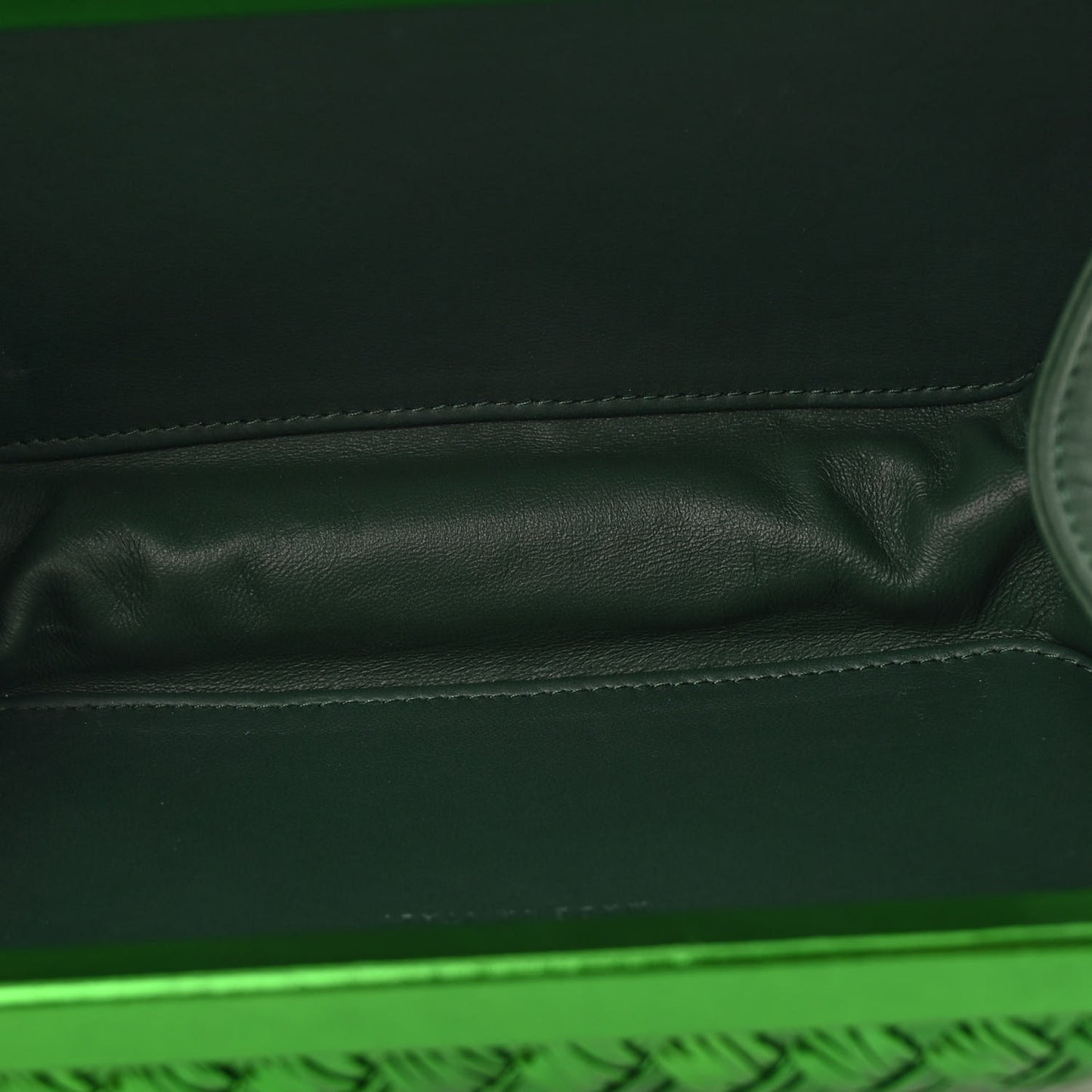 Metallic Calfskin Intrecciato Knot On Strap Envy