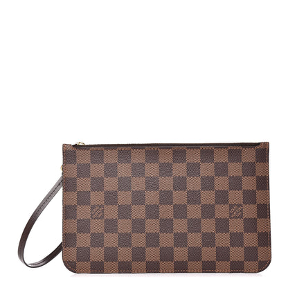 Louis Vuitton Damier Ebene Neverfull MM GM Pochette 1 of 7